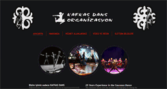 Desktop Screenshot of kafkasdanslari.com